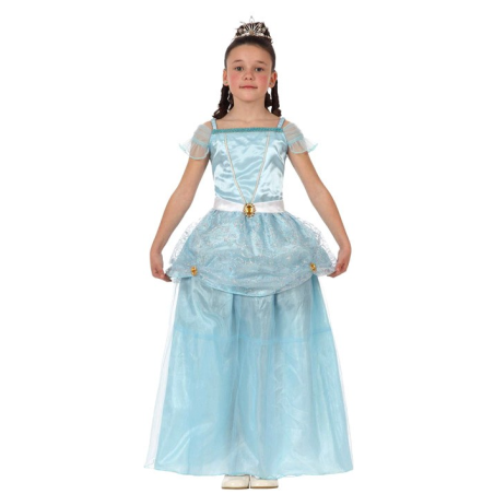 Disfraz de Princesa Azul Infantil - Disfraces de Princesas para Niñas