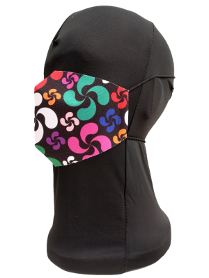 Mascarilla Tela Lauburu Multicolor Adulto - Euskal Maskarak Adulto