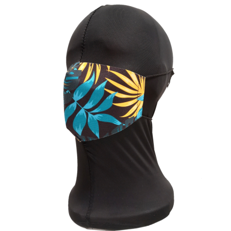 Mascarilla Hawai Amarillo Adulto - Mascarillas Originales Adulto