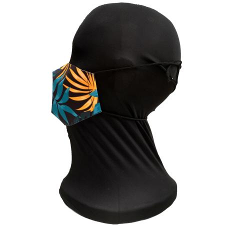Mascarilla Hawai Amarillo Adulto - Mascarillas Originales Adulto