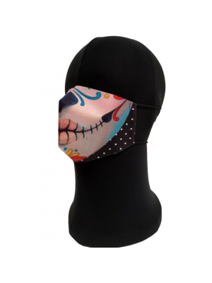 Mascarilla Catrina Infantil - Mascarillas Infantiles Originales