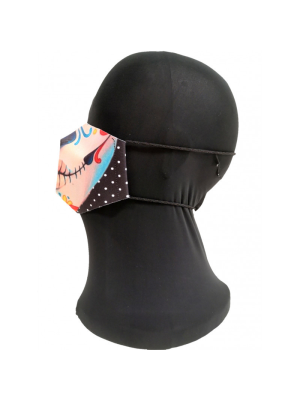 Mascarilla Catrina Infantil - Mascarillas Infantiles Originales