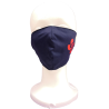 Mascarilla Tela Mahon Lauburu Rojo Infantil - Euskal Maskarak Infantiles