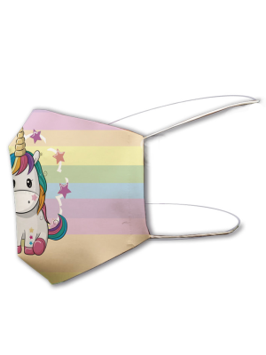 Mascarilla Unicornio Multi Infantil - Mascarillas Infantiles Originales
