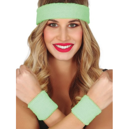 Cintas y Muñequeras Verdes
