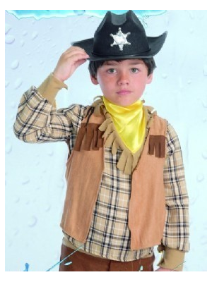 Erosi Txaleko Cowboy seme-alabak bakarrik 7.50€ – mozorro Denda online