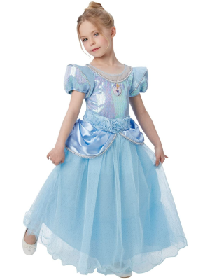 Disfraz de Cenicienta Premium Infantil - Disfraces de La Cenicienta