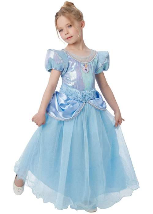 Disfraz de Cenicienta Premium Infantil - Disfraces de La Cenicienta