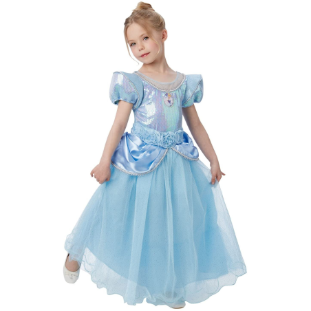 Disfraz de Cenicienta Premium Infantil - Disfraces de La Cenicienta