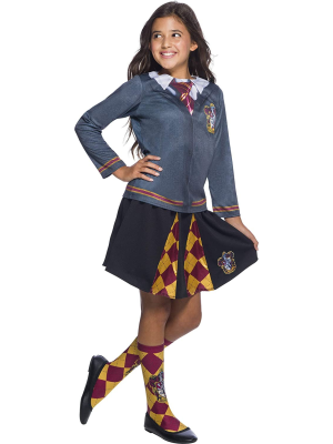 Camiseta Gryffindor Infantil - Disfraces de Estudiante de Magia para Infantil