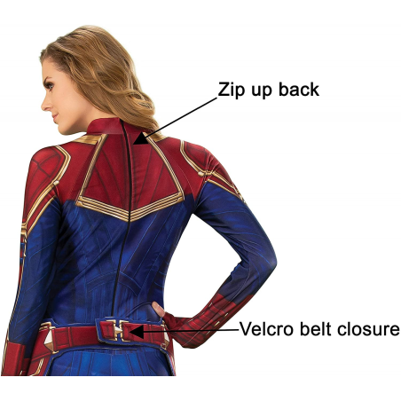 Disfraz de Capitana Marvel