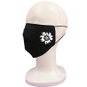 Mascarilla negra Eguzkilore Blanco (Homologada) - Euskal Maskarak Adulto