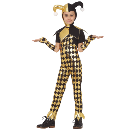 Disfraz de Dangerous Gliter Clown Infantil