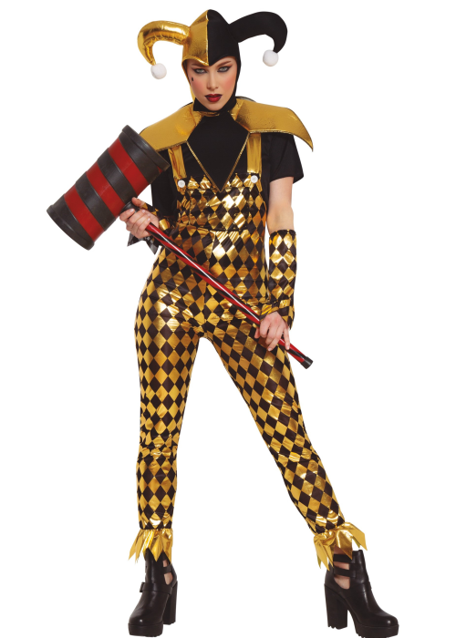Disfraz De Harley Quinn para Mujer - Disfraces Halloween Payasos Joker