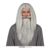 Peluca y Barba Gris - Pelucas