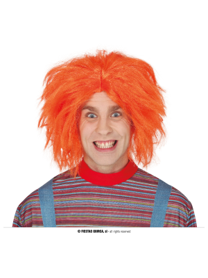 Peluka Laranja Dishevelled
