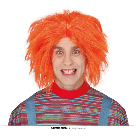 Peluka Laranja Dishevelled