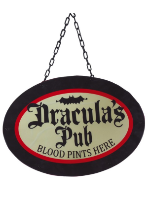 Letrero Dracula´s Pub con led