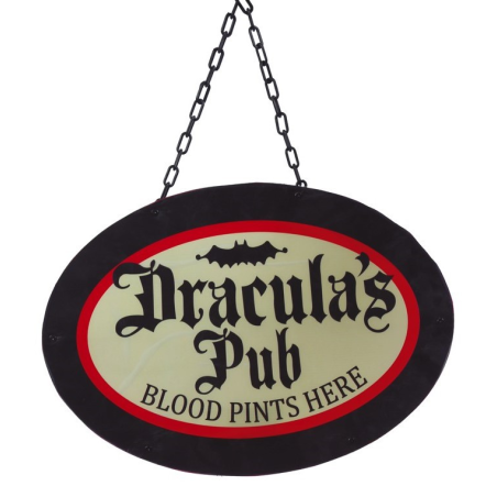 Letrero DraculaÂ´s Pub con led - Cuadros, Siluetas y Posters