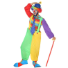 Disfraz de Payaso Buzo Bicolor - Disfraces de Payasos para Hombres