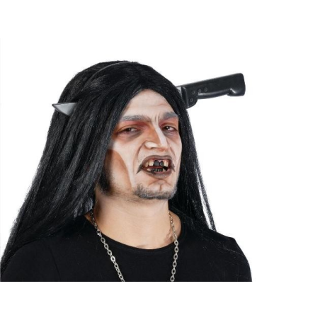 Cuchillo en la cabeza - Gorros y Diadmas de Halloween