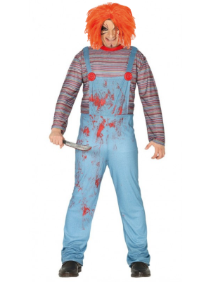El vestit de la Nina amb la màscara de Chucky