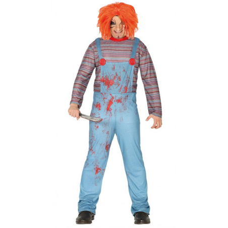 El vestit de la Nina amb la màscara de Chucky