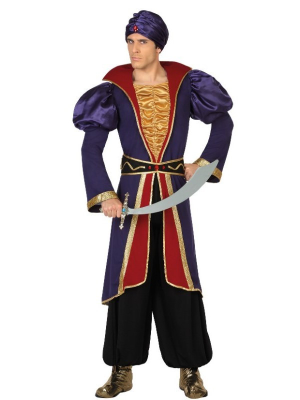 Disfraz de Sultan Arabe - Disfraces de Arabe para Hombre