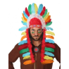 Penacho Jefe Indio  - Complementos de Indios