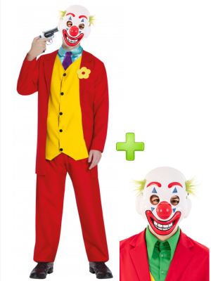 Mozorro Clown Marrazki maskara