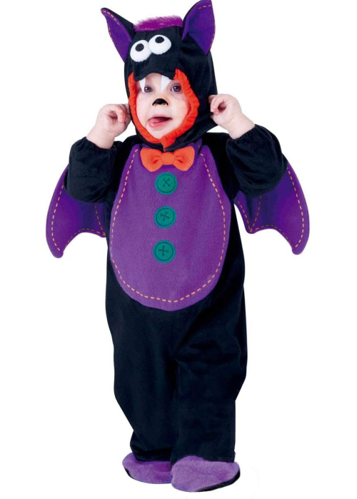 Disfraz de Murcielago Morado Baby - Disfraces de Halloween Bebe