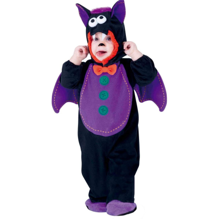 Disfraz de Murcielago Baby Morado