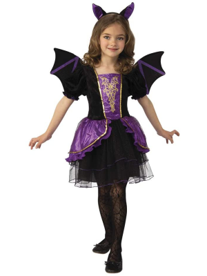 Disfraz de Vampiresa Murcielago para Niña - Disfraces Halloween Vampiros