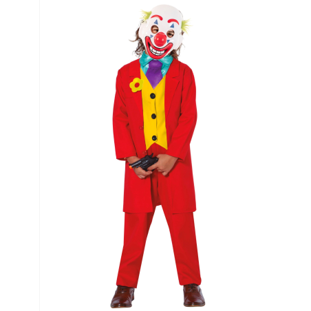 Disfraz de Joker rojo infantil con mascara - Packs Disfraces Halloween