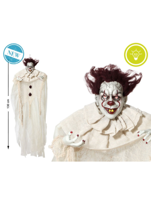 Doll Pendant Clown Blue