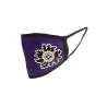 Mascarilla Morada  Eguzkilore Blanco (Homologada) - Euskal Maskarak Adulto