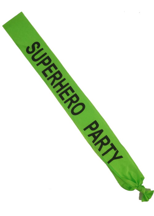 La banda de super-heroi del Partit (verd i negre)