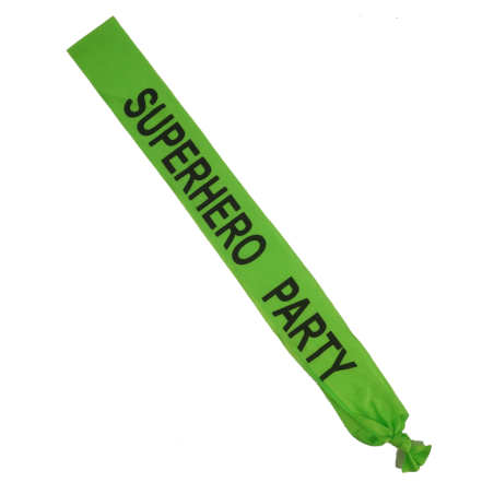 La banda de super-heroi del Partit (verd i negre)