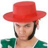 Sombrero Cordobes rojo - Complementos Faralaes y Toreros