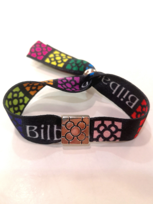 Pulsera Cinta Baldosa Multicolor - Colgantes, Pulseras y Pendientes