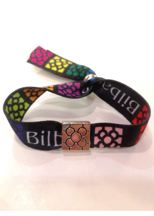 Pulsera Cinta Baldosa Multicolor - Colgantes, Pulseras y Pendientes