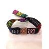 Pulsera Cinta Baldosa Multicolor - Colgantes, Pulseras y Pendientes