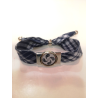 Pulsera Cuadros con Lauburu - Colgantes, Pulseras y Pendientes