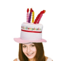 Comprar Gorro Tarta Feliz Cumpleaños - Gorros y Gafas