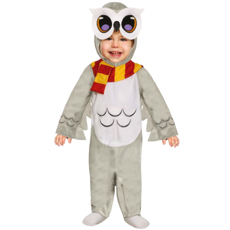 Disfraz de Lechuza Magica Bebe - Disfraces de Estudiante de Magia para Bebe