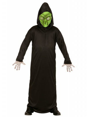 Disfraz de Alien Verde Tunica infantil - Disfraces del Espacio para Niño