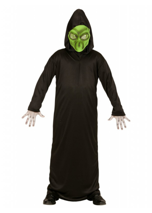 Disfraz de Alien Verde Tunica infantil - Disfraces del Espacio para Niño