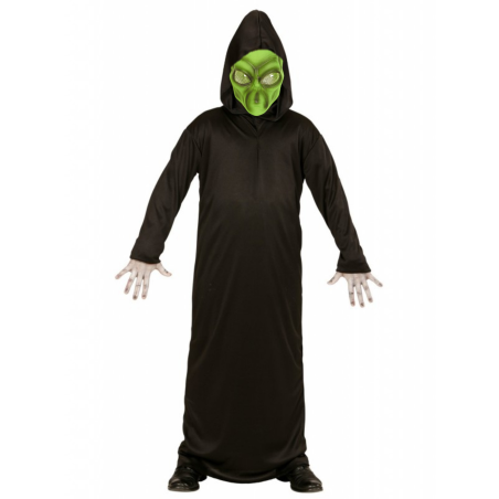 Disfraz de Alien Verde Tunica infantil - Disfraces del Espacio para Niño