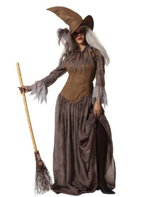 Disfraz de Bruja Marron - Disfraces de Brujas y Hechiceros para Mujer