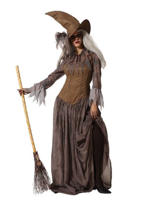 Disfraz de Bruja Marron - Disfraces de Brujas y Hechiceros para Mujer